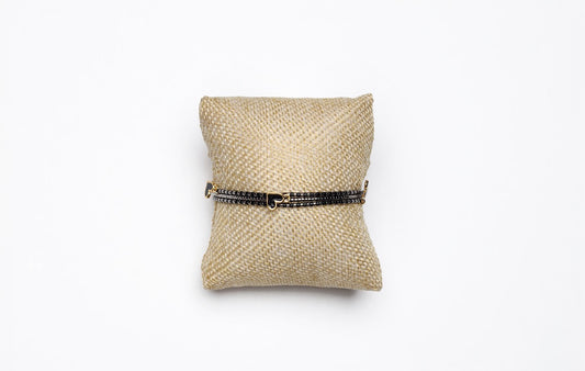 Pulsera Miyuki Trio Heart