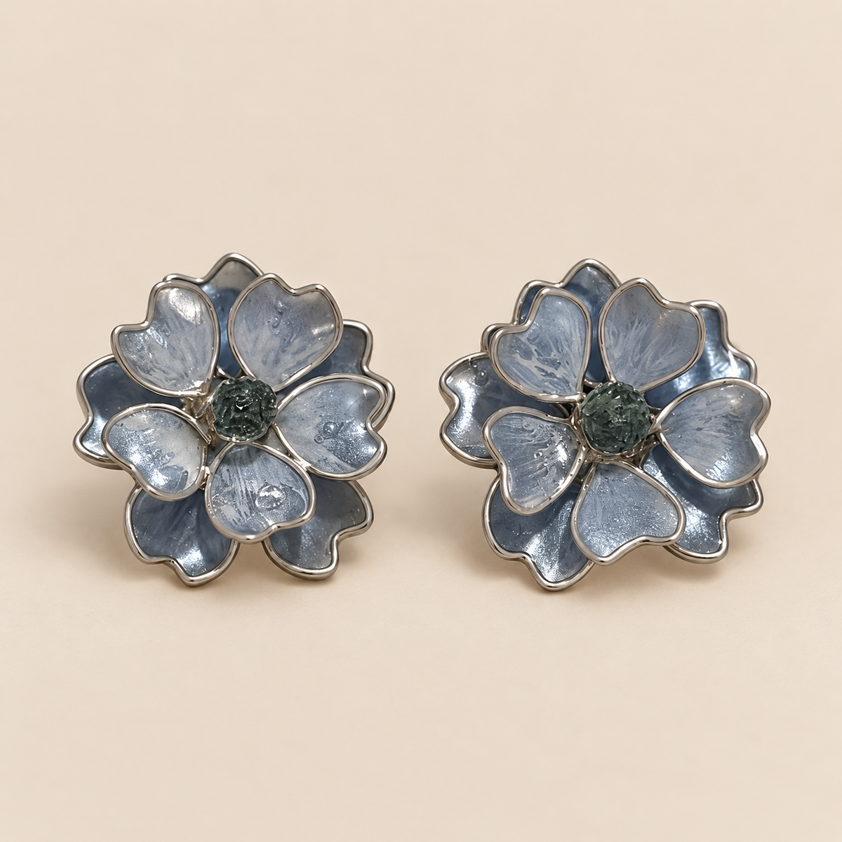 Medium Flower Studs